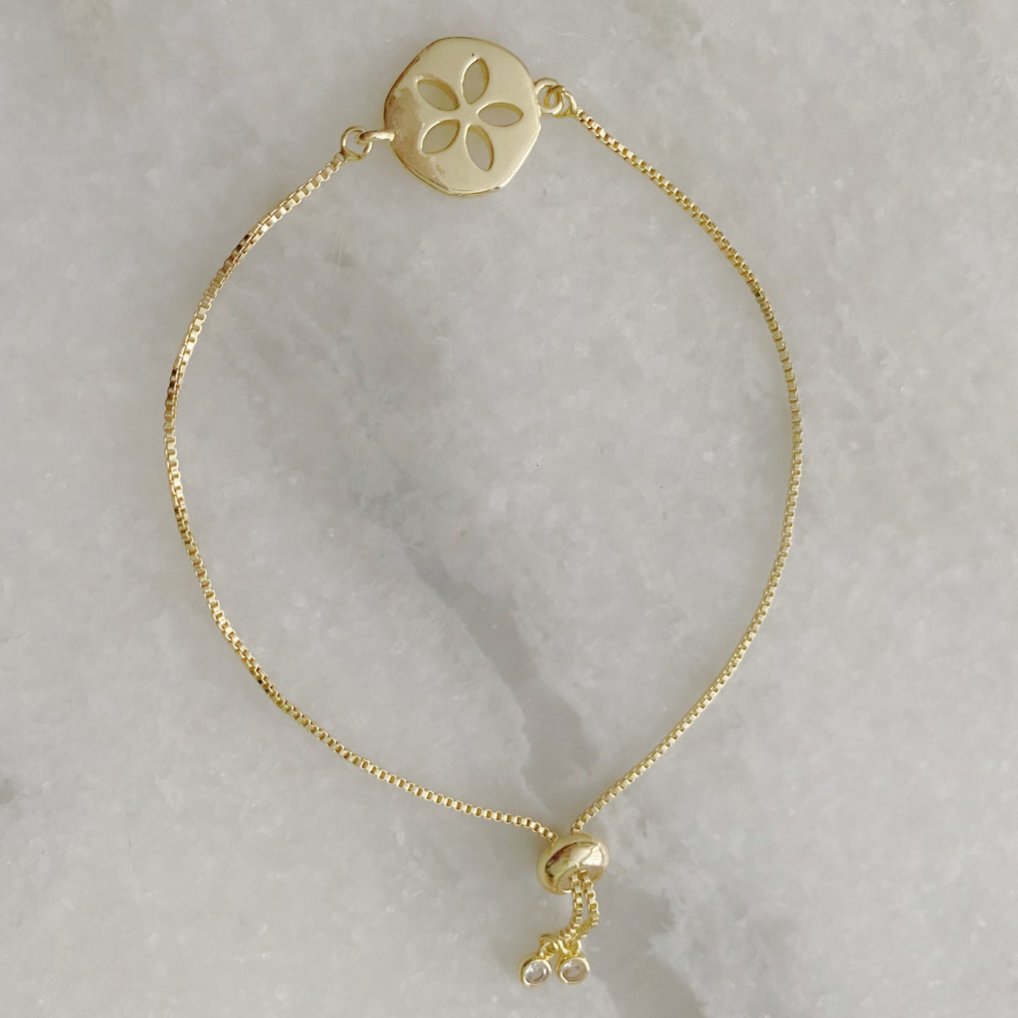 Golden Sand Dollar Bracelet