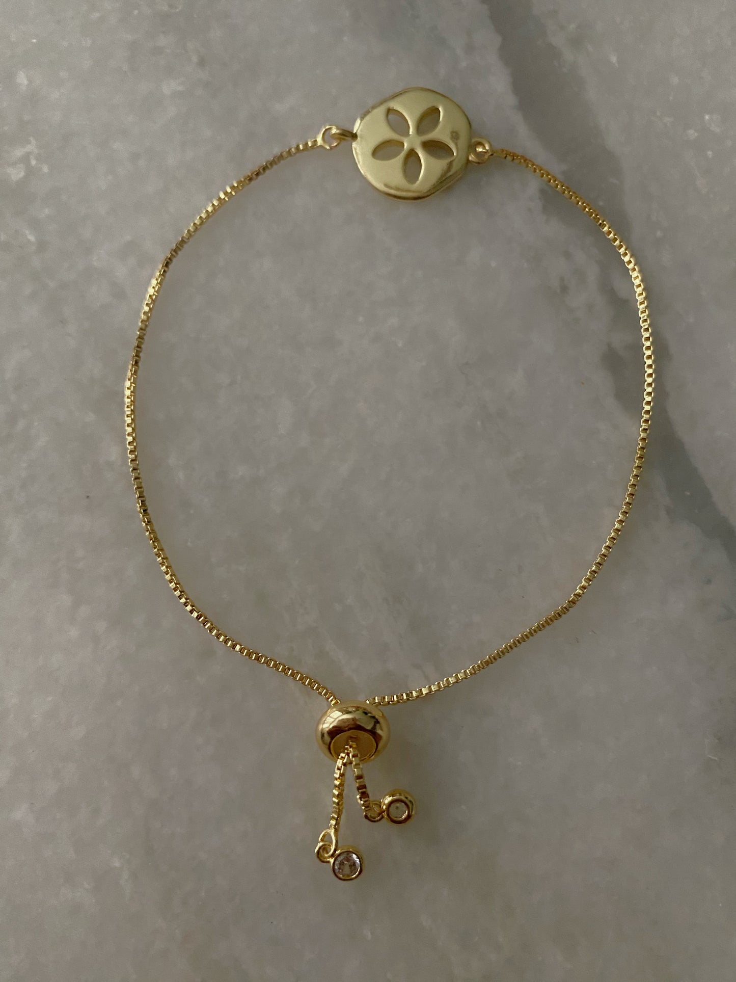 Golden Sand Dollar Bracelet