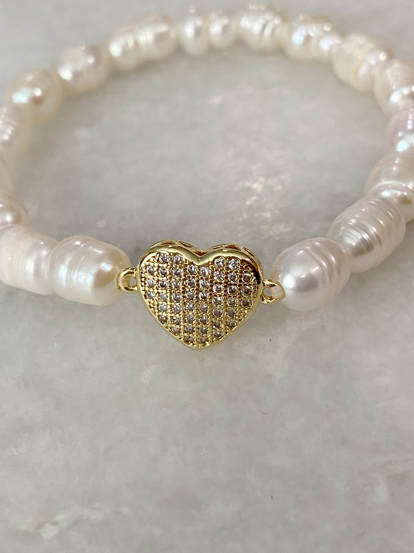 Golden Heart Bracelet