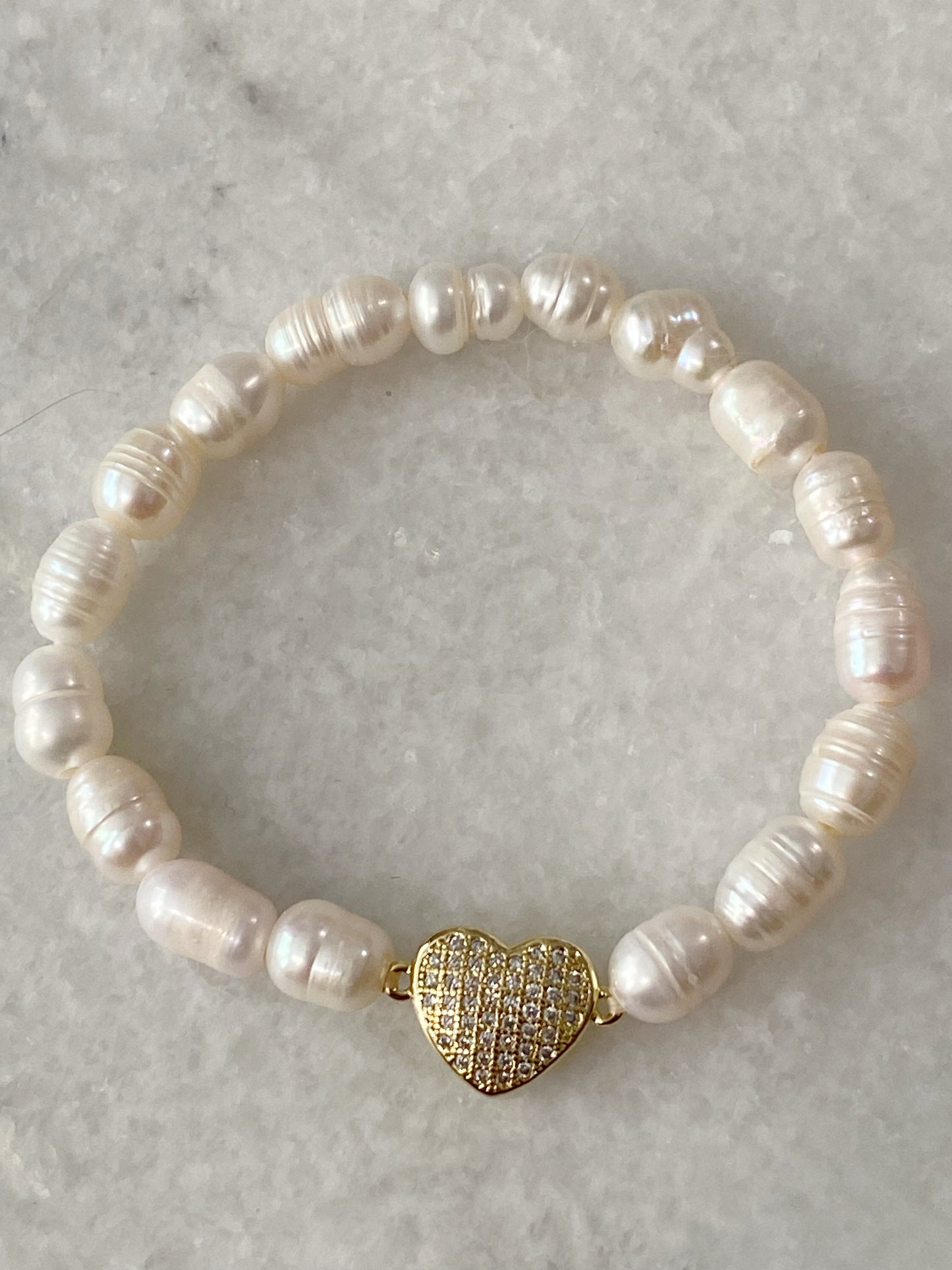 Golden Heart Bracelet