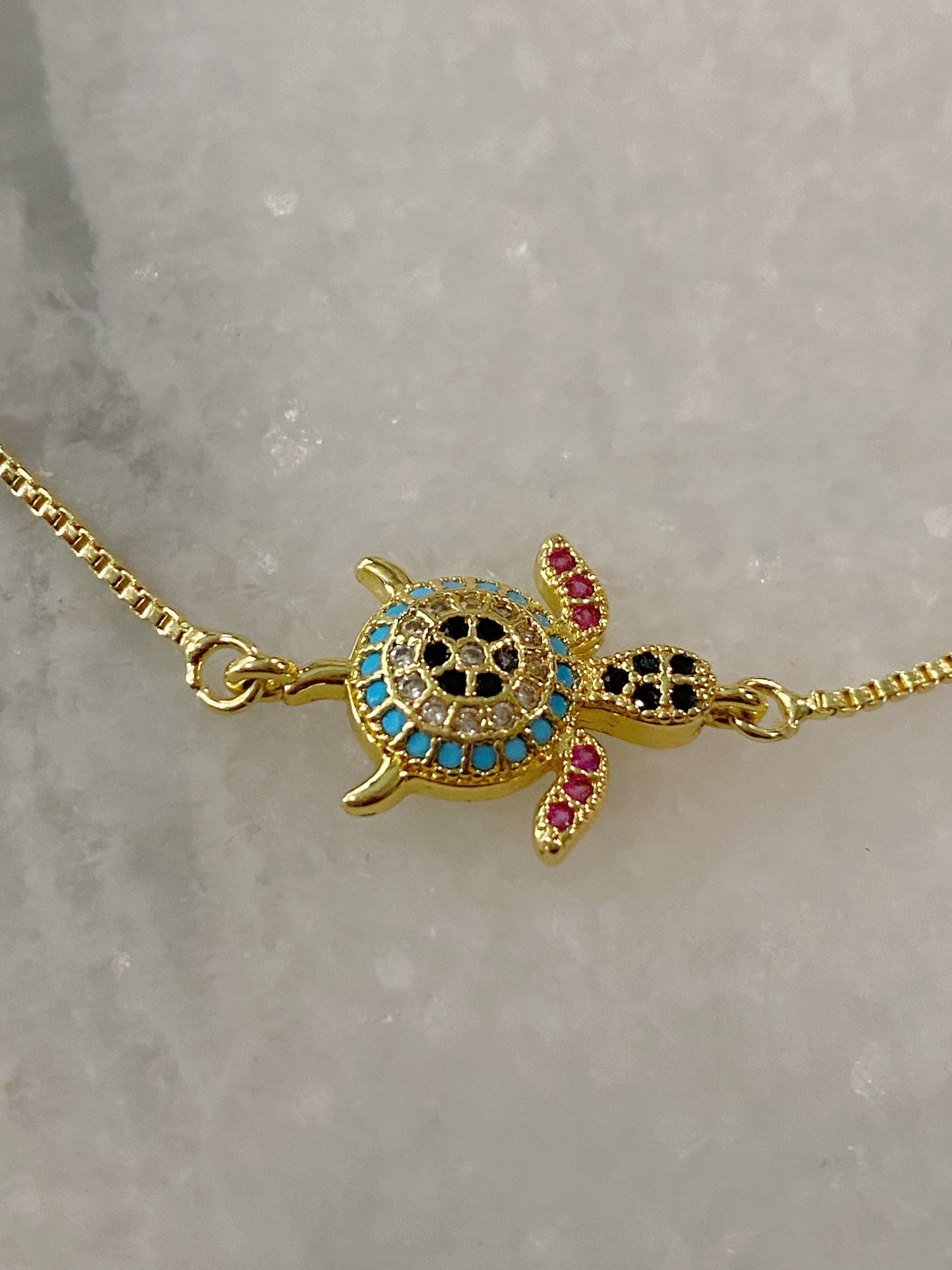 Mosaic Turtle Bracelet