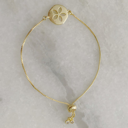 Golden Sand Dollar Bracelet