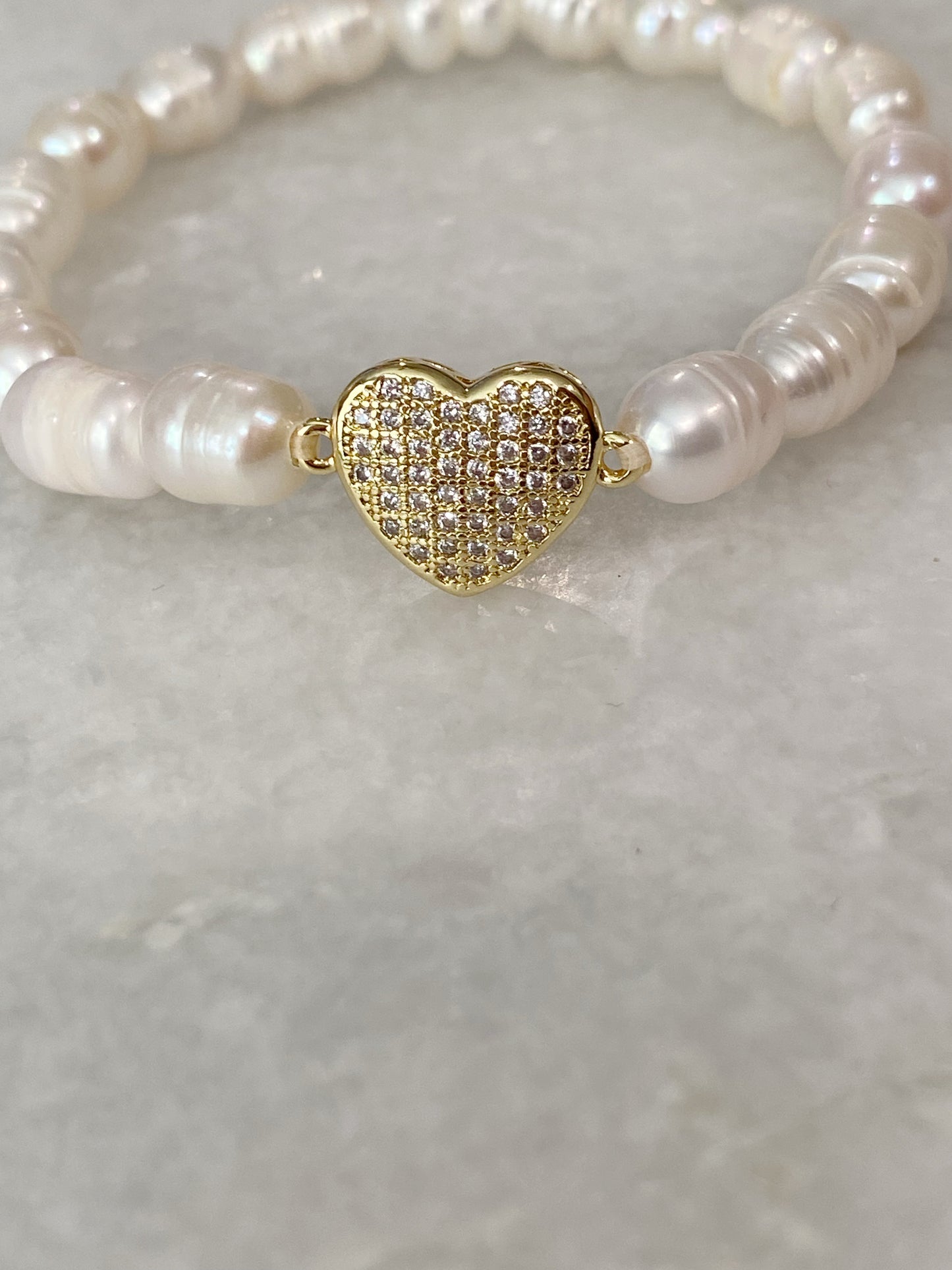 Golden Heart Bracelet