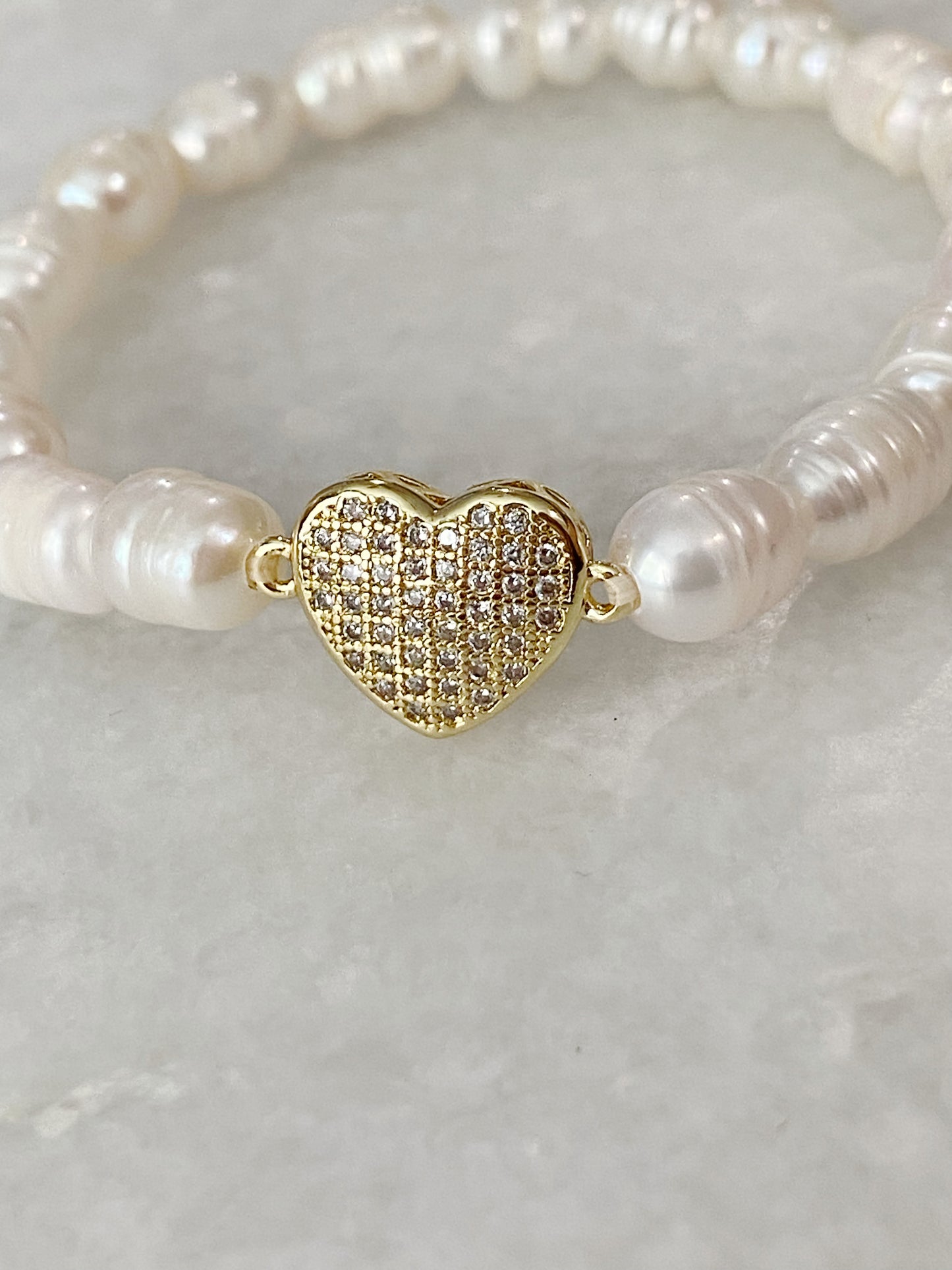 Golden Heart Bracelet