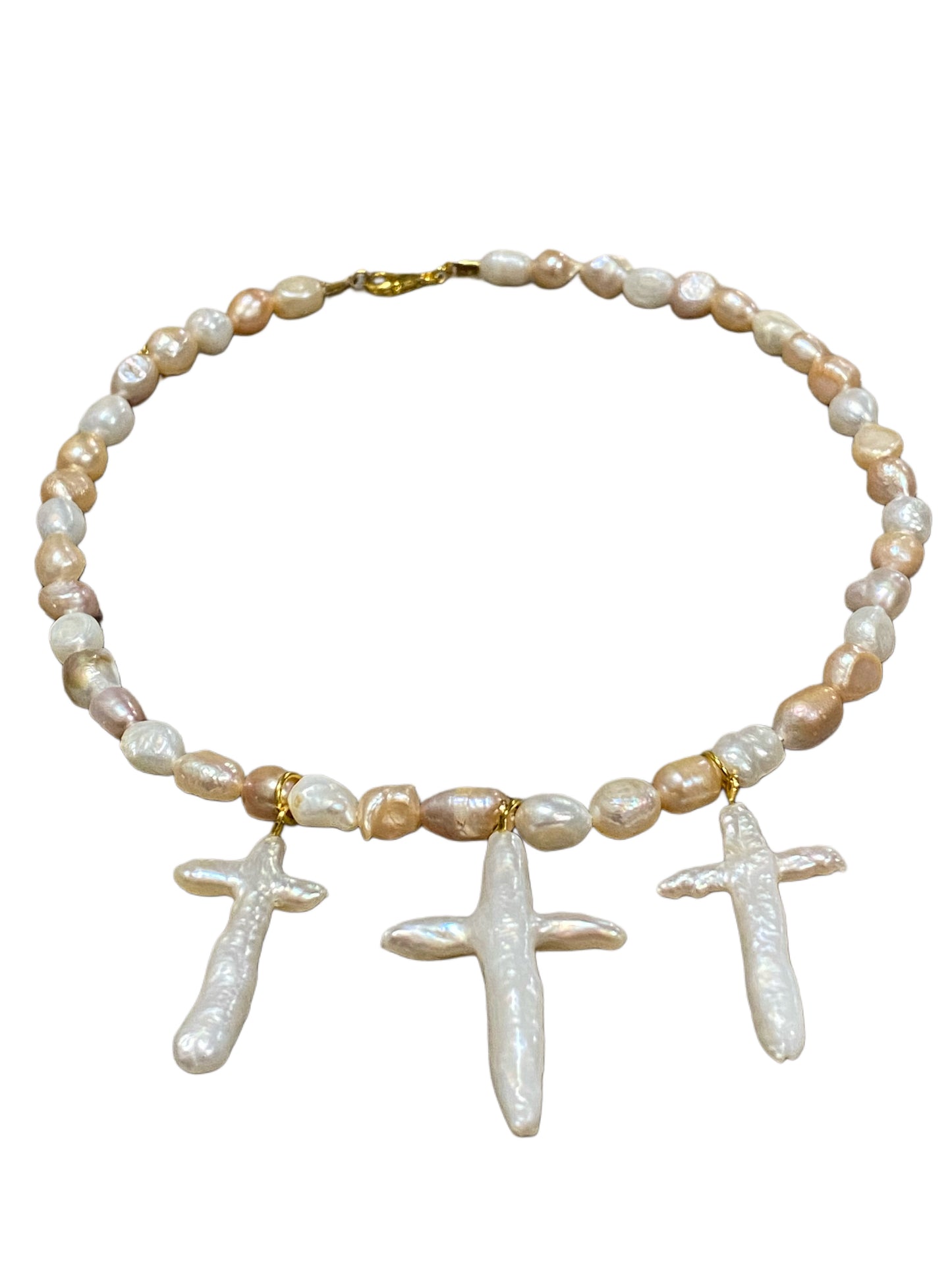 Pearl Trinity Choker