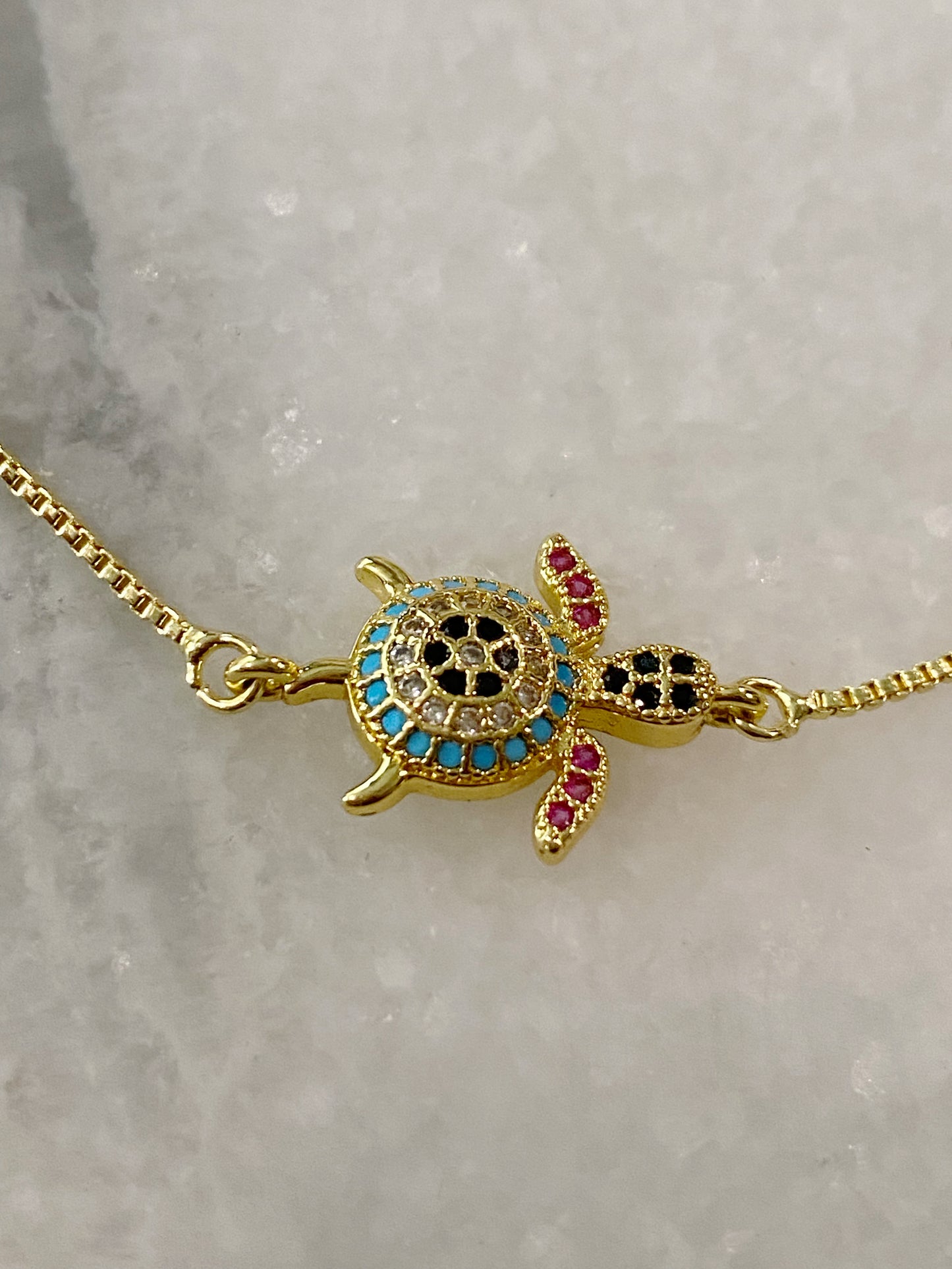 Mosaic Turtle Bracelet