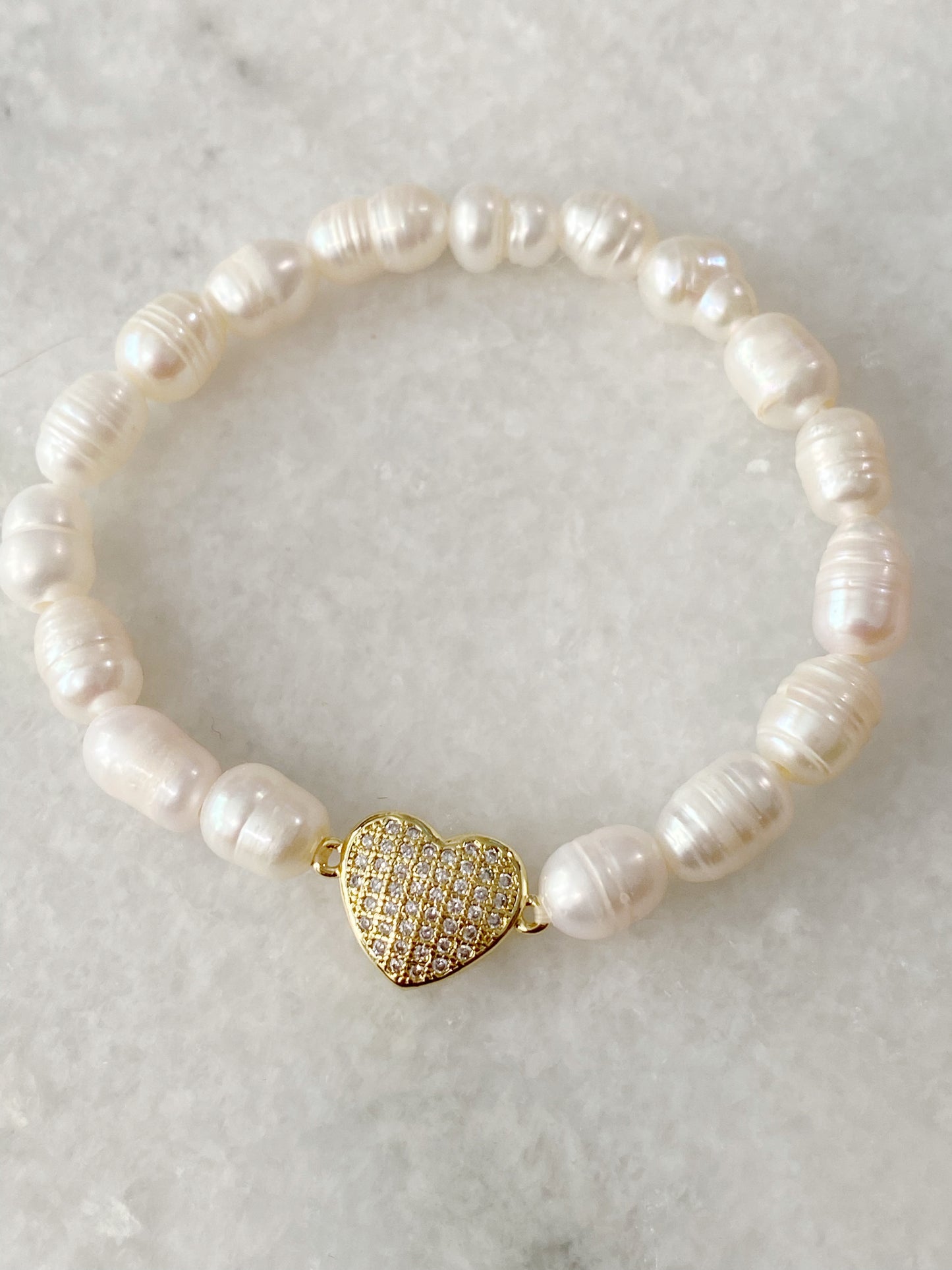 Golden Heart Bracelet