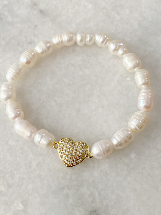 Golden Heart Bracelet